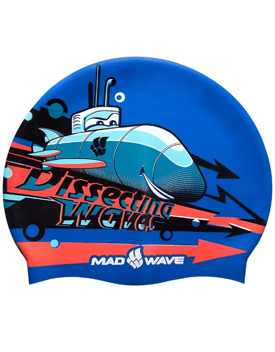 Шапочка для плавания силиконовая SUBMARINE CAP Mad Wave